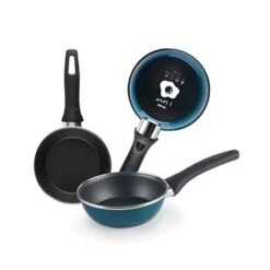 Ibili Mini-poêle Bleue 14 Cm -Cuisine Fournitures Boutique 103001 2 1 Mini poele bleue 14 cm Ibili