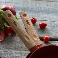 Casserole Ector Induction Aluminium Revêtu Manche En Bois 16 Cm Rouge -Cuisine Fournitures Boutique 108009 3 3 Casserole Ector induction aluminium revetu manche en bois 16 cm rouge Ogo