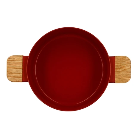 Faitout Ector Induction Aluminium Revêtu 24 Cm Rouge 2 Faitout Ector Induction Aluminium Revêtu 24 Cm Rouge – Image 2