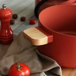 Faitout Ector Induction Aluminium Revêtu 24 Cm Rouge 7 Faitout Ector Induction Aluminium Revêtu 24 Cm Rouge -Cuisine Fournitures Boutique 108015 2 1 Faitout Ector induction aluminium revetu 24 cm rouge Ogo