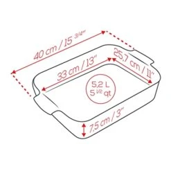 Peugeot Plat Four Céramique Appolia Rectangulaire Ardoise 40 Cm -Cuisine Fournitures Boutique 201169 3 2 Plat four ceramique Appolia rectangulaire ardoise 40 cm Peugeot