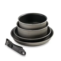 Set 2 Poêles Et 2 Casseroles Anti-adhésives Délice Et Manche Amovible -Cuisine Fournitures Boutique 20215 3 3 Set 2 poeles et 2 casseroles anti adhesives Delice et manche amovible Mathon