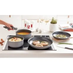 Set 2 Poêles Et 2 Casseroles Anti-adhésives Délice Et Manche Amovible -Cuisine Fournitures Boutique 20215 4 3 Set 2 poeles et 2 casseroles anti adhesives Delice et manche amovible Mathon