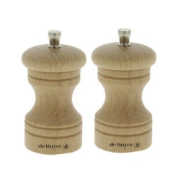 De Buyer Set Moulins à Poivre Et à Sel Paso 10 Cm