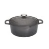Cocotte Sublime Fonte Rond 4 L 24 Cm Grise