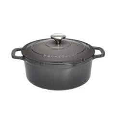 Cocotte Sublime Fonte Rond 4 L 24 Cm Grise