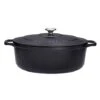Cocotte Sublime Fonte Ovale 5 L 29 Cm Noir