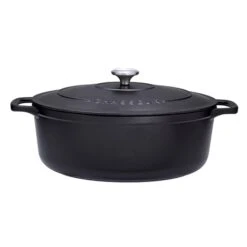 Cocotte Sublime Fonte Ovale 5 L 29 Cm Noir