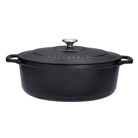 Cocotte Sublime Fonte Ovale 5 L 29 Cm Noir 1 Cocotte Sublime Fonte Ovale 5 L 29 Cm Noir
