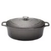 Cocotte Sublime Fonte Ovale 6 L 31 Cm Grise