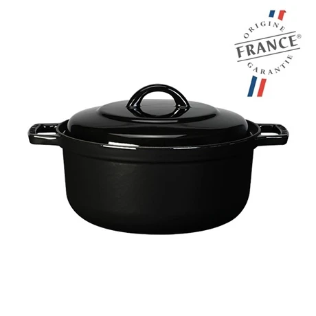 Invicta Cocotte Bistrot Noir 2 à 4 Personnes 20 Cm 3 Invicta Cocotte Bistrot Noir 2 à 4 Personnes 20 Cm – Image 3