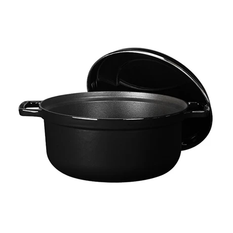 Invicta Cocotte Bistrot Noir 2 à 4 Personnes 20 Cm 4 Invicta Cocotte Bistrot Noir 2 à 4 Personnes 20 Cm – Image 4