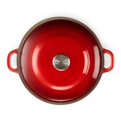 Le Creuset Cocotte Fonte Rond Plume 28 Cm 3,9 L Rouge -Cuisine Fournitures Boutique 21605 3 2 Cocotte fonte rond Plume 28 cm 3 9 L rouge Le Creuset