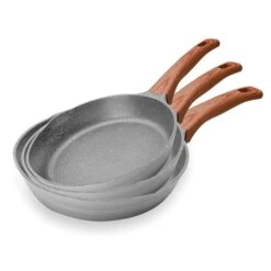 Lot 3 Poêles Stilo 20,24,28 Cm