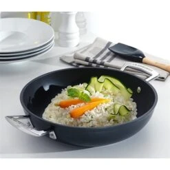 Le Creuset Wok Les Forgées 28 Cm -Cuisine Fournitures Boutique 23803 2 4 Wok Les Forgees 28 cm Le Creuset