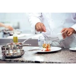 Lot 2 Poêles Sautoirs Inox Castel'Pro 24 Cm Et 28 Cm -Cuisine Fournitures Boutique 271900 2 1 Lot 2 poeles sautoirs inox Castel Pro 24 cm et 28 cm Cristel