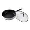 Sauteuse Antiadhésive Inox Et Couvercle Rapid Cook 28 Cm