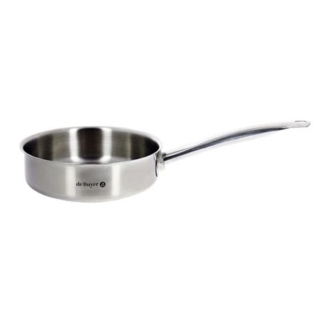 De Buyer Sauteuse Bord Droit Inox 28 Cm Prim'Appety 1 De Buyer Sauteuse Bord Droit Inox 28 Cm Prim'Appety
