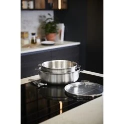 De Buyer Sauteuse Droite Inox Alchimy Loqy 24 Cm -Cuisine Fournitures Boutique 272044 4 1 Sauteuse droite inox Alchimy Loqy 24 cm De Buyer