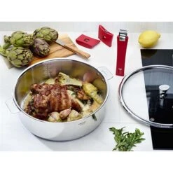Sauteuse Casteline Amovible 24 Cm -Cuisine Fournitures Boutique 27229 2 7 Sauteuse Casteline Amovible 24 cm Cristel
