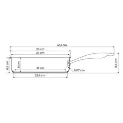 Sauteuse Antiadhérente Inox Excell'Inox 24 Cm -Cuisine Fournitures Boutique 27279 4 5 Sauteuse antiadherente inox Excell Inox 24 cm Mathon