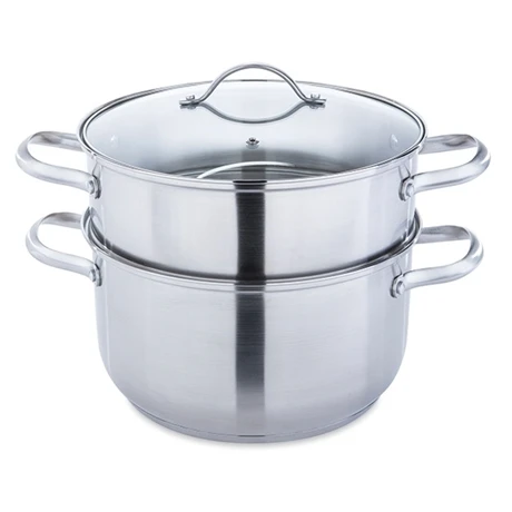 Cuiseur Vapeur Inox 26 Cm 1 Panier 2 Cuiseur Vapeur Inox 26 Cm 1 Panier – Image 2