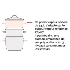 Panier Pour Cuiseur Vapeur Inox 26 Cm 5 Panier Pour Cuiseur Vapeur Inox 26 Cm -Cuisine Fournitures Boutique 274019 2 5 Panier pour cuiseur vapeur inox 26 cm Mathon