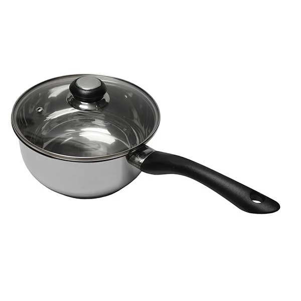 Casserole Inox Avec Couvercle En Verre 16 Cm 1 Casserole Inox Avec Couvercle En Verre 16 Cm