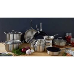 Faitout Inox Avec Couvercle Excell'inox 28 Cm 13,5 L 7 Faitout Inox Avec Couvercle Excell'inox 28 Cm 13,5 L -Cuisine Fournitures Boutique 27663 3 2 Faitout inox avec couvercle Excell inox 28 cm 13 5 L Mathon