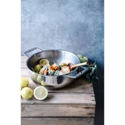 Faitout Avec Couvercle Inox Castel'pro 24 Cm -Cuisine Fournitures Boutique 27672 3 6 Faitout avec couvercle inox Castel pro 24 cm Cristel