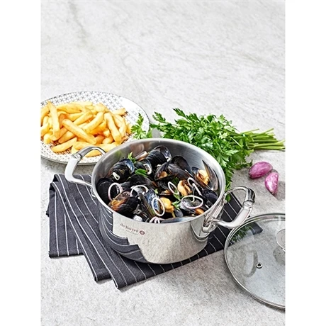 De Buyer Faitout Milady Acier Inoxydable 24 Cm 2 De Buyer Faitout Milady Acier Inoxydable 24 Cm – Image 2