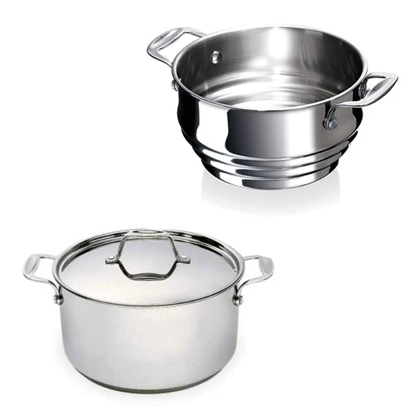 BEKA Set Faitout Chef 20 Cm Avec Couvercle Et Multi Passoire Vapeur 1 BEKA Set Faitout Chef 20 Cm Avec Couvercle Et Multi Passoire Vapeur