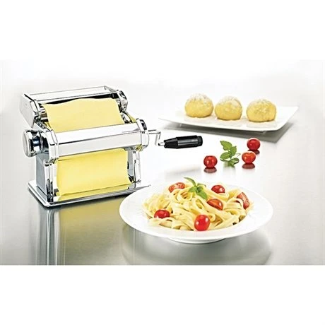 Lot Machine à Pâtes + Doseur à Spaghettis En Inox 4 Lot Machine à Pâtes + Doseur à Spaghettis En Inox – Image 4