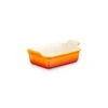 Le Creuset Plat Rectangulaire Céramique 19 Cm Volcanique