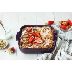 Peugeot Plat à Four Carré En Céramique Appolia Aubergine 36 Cm -Cuisine Fournitures Boutique 301323 2 2 Plat a four carre en ceramique Appolia aubergine 36 cm Peugeot