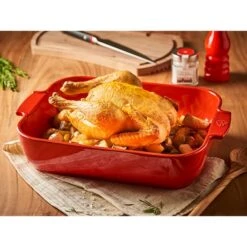 Peugeot Set 2 Petits Plats à Four Rouge Céramique 21 Et 25cm -Cuisine Fournitures Boutique 309023 2 2 Set 2 petits plats a four rouge ceramique 21 et 25cm Peugeot