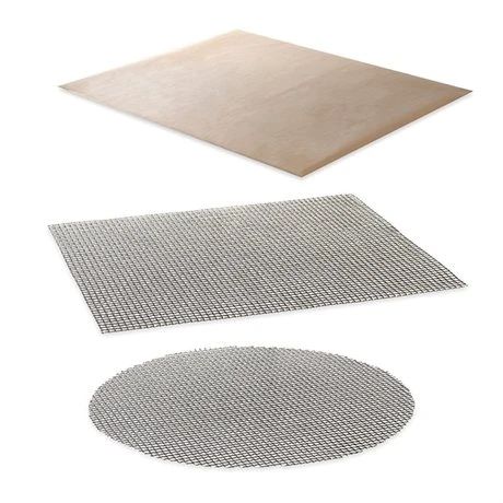 Lot 2 Grilles De Cuisson Anti-adhérentes + Feuille De Protection Pour Four 1 Lot 2 Grilles De Cuisson Anti-adhérentes + Feuille De Protection Pour Four