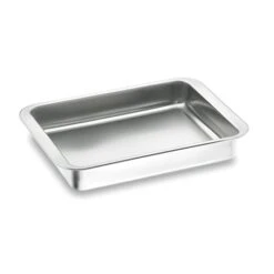 Plat à Four Inox 30 X 21 Cm