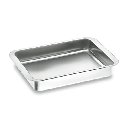 Plat à Four Inox 40 X 28 Cm 1 Plat à Four Inox 40 X 28 Cm