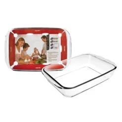 Ibili Plat En Verre Rectangulaire Kristall 40 Cm