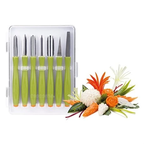 Set à Sculpter Pour Fruits Et Légumes Presto Carving 1 Set à Sculpter Pour Fruits Et Légumes Presto Carving