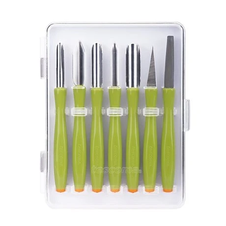 Set à Sculpter Pour Fruits Et Légumes Presto Carving 2 Set à Sculpter Pour Fruits Et Légumes Presto Carving – Image 2