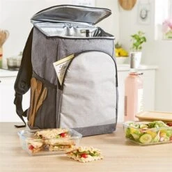 Sac à Dos Glacière Isotherme 20 L Gris -Cuisine Fournitures Boutique 604135 2 6 Sac a dos glaciere isotherme 20 L gris Mathon
