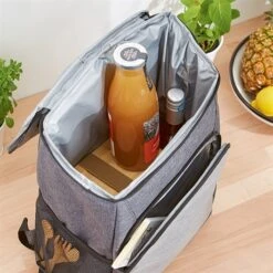 Sac à Dos Glacière Isotherme 20 L Gris -Cuisine Fournitures Boutique 604135 4 6 Sac a dos glaciere isotherme 20 L gris Mathon