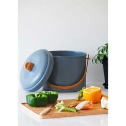 Seau à Compost D’intérieur Ardoise 7 L -Cuisine Fournitures Boutique 606079 2 1 Seau a compost d interieur ardoise 7 L Pebbly