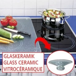 Set De 2 Couvre-plaques Transparentes 7 Set De 2 Couvre-plaques Transparentes -Cuisine Fournitures Boutique 62014 3 1 Set de 2 couvre plaques transparentes Wenko by Maximex