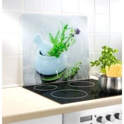 Protection Murale En Verre Jardin De Fines Herbes 7 Protection Murale En Verre Jardin De Fines Herbes -Cuisine Fournitures Boutique 62020 3 1 Protection murale en verre Jardin de fines herbes Wenko by Maximex