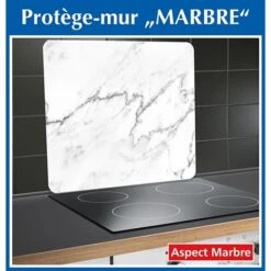 Protection Murale 50x56 Marbre -Cuisine Fournitures Boutique 623003 2 3 Protection murale 50x56 Marbre Wenko by Maximex