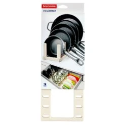 Rangement Adaptable Pour Poêles 5 Places -Cuisine Fournitures Boutique 650138 2 1 Rangement adaptable pour poeles 5 places Tescoma