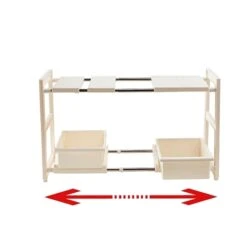 Rangement Sous évier Extensible 9 Rangement Sous évier Extensible -Cuisine Fournitures Boutique 653463 4 4 Rangement sous evier extensible
